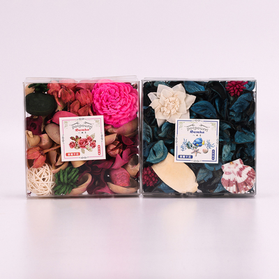Selbst gemachtes großes Aroma-Trockenblumengesteck 200g für Weihnachtsgeschenke