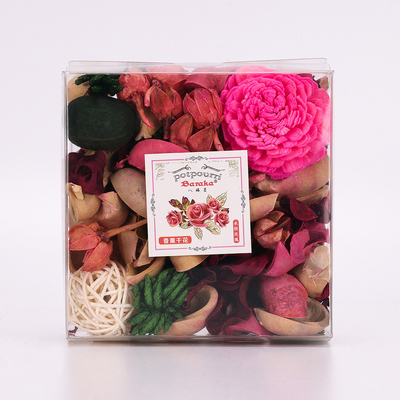 Selbst gemachtes großes Aroma-Trockenblumengesteck 200g für Weihnachtsgeschenke