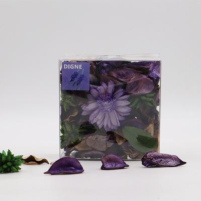Handgemachtes getrocknetes Blumenblätter duftendes Aroma-Trockenblumengesteck-Kissen sackt 90g ein