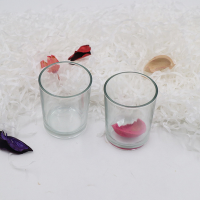 Klarglas leeres Tealight leuchten Halter-Schalen-Gläser 5.5x6.8 durch