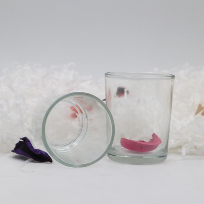 Klarglas leeres Tealight leuchten Halter-Schalen-Gläser 5.5x6.8 durch
