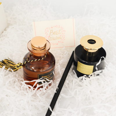 Luxusgeschenk-Satz Aroma-Reed Diffusers 126ml in Brown-Flasche für Hauptduft