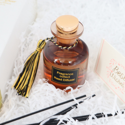 Luxusgeschenk-Satz Aroma-Reed Diffusers 126ml in Brown-Flasche für Hauptduft