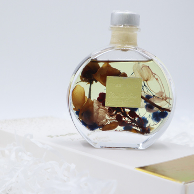 Luxusgeschenk-Satz Aroma-Reed Diffusers 100ml mit Brown-Trockenblume