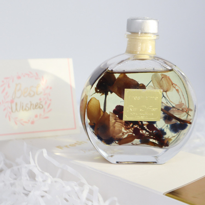 Luxusgeschenk-Satz Aroma-Reed Diffusers 100ml mit Brown-Trockenblume