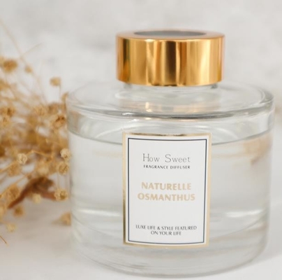 Aroma Reed Diffuser 126ml ringsum das Flaschen-Luxusgeschenk eingestellt mit Golddeckel