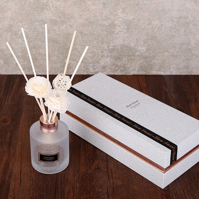 Aroma Reed Diffuser Luxury 126ml ringsum Flaschen-Geschenk-Satz mit Sola Flower