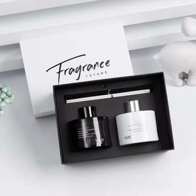 Geschenk Aroma-Reed Diffusers 2pk stellte Luxusparfüm 120ml mit Flugschreiber ein