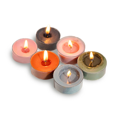 Kundengebundener Sojabohnenöllavendel roch Tealight-Kerze für Inneneinrichtung