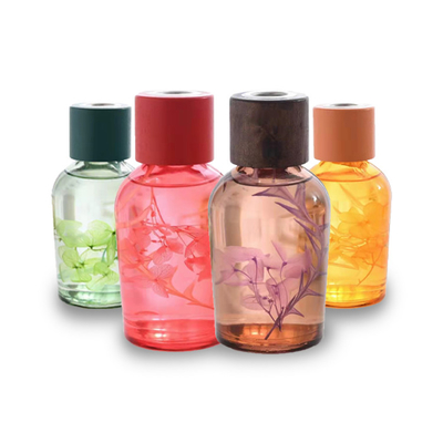 Meditations-Pfingstrosen-Blumen-Reed Diffuser Oil With Wooden-Deckel