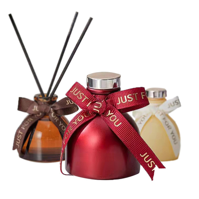 Kundenspezifisches buntes Luxusparfüm 50ml mit CMYK-Kasten-Aroma Reed Diffuser