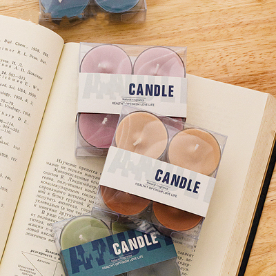 Bunter duftender Votive Tealight-Kerzen-Halter für Hauptdekor