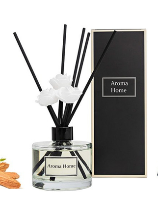 Großes organisches Blumen-Extraaroma Reed Diffuser Citrus Verbena Diffuser 200ml