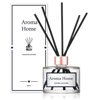 Kokosnuss-Aroma-Reed Diffuser With Customized-LOGO des Klarglas-200ml