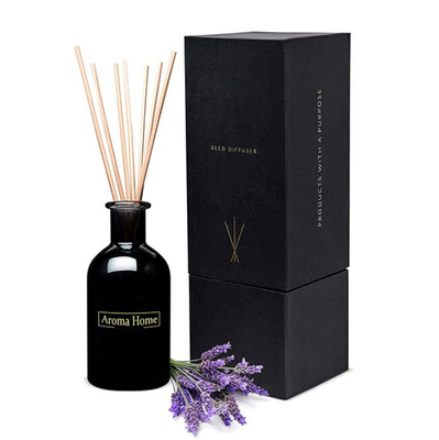 Großer schwarzer Hauptduft-Extradiffusor 120ml Jasmine Reed Diffuser