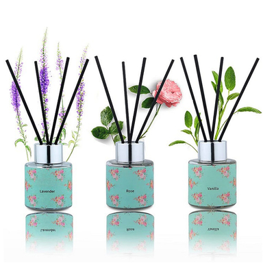 Reed Diffuser Gift Set Rose-Lavendel-Lemongras des ätherischen Öls 50ml