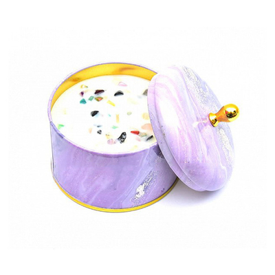 Handgemachtes duftendes Sojabohnenöl-Wachs-Metall Tin Can Candle 100ml 250ml