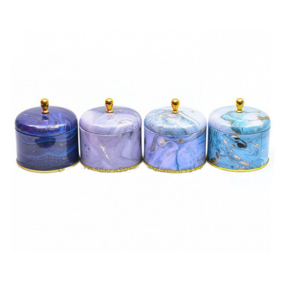 Handgemachtes duftendes Sojabohnenöl-Wachs-Metall Tin Can Candle 100ml 250ml