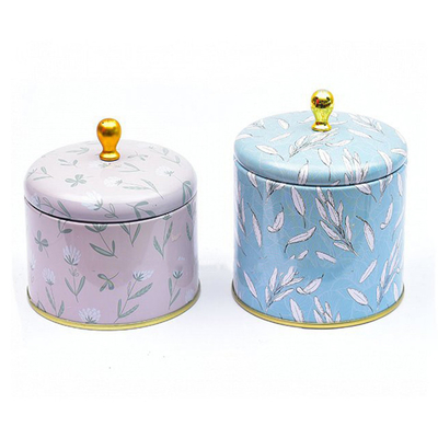 Handgemachtes duftendes Sojabohnenöl-Wachs-Metall Tin Can Candle 100ml 250ml