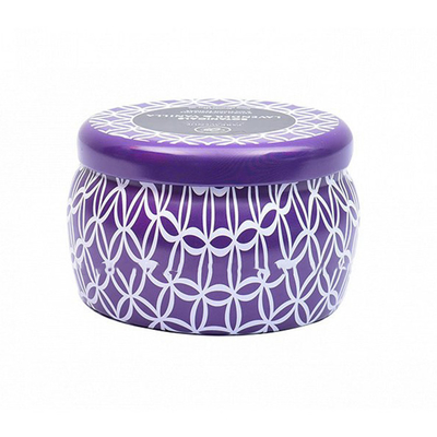 Einzigartige kleine Aluminium-Tin Can Candle With Stone-Dekoration 120g