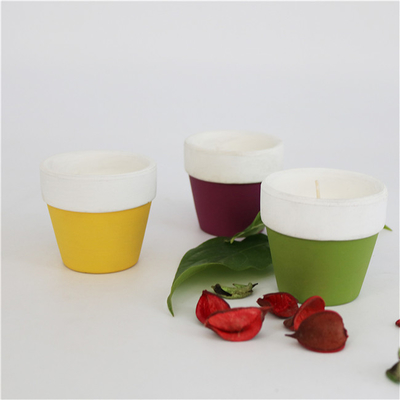Personifizierte Schwarz-Kerzen-Glasgefäß-Lavendel-Sojabohnenöl-Kerzen 7oz MSDS für die Innenverzierung