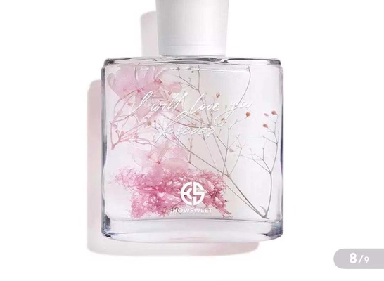 Raum-Parfüm-Aroma Reed Diffuser 100ml mit Trockenblume-Dekoration