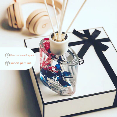 Raum-Parfüm-Aroma Reed Diffuser 100ml mit Trockenblume-Dekoration