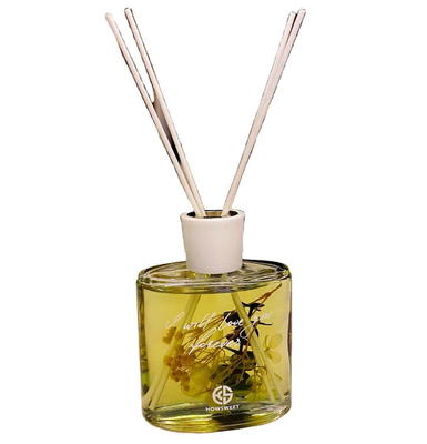 Raum-Parfüm-Aroma Reed Diffuser 100ml mit Trockenblume-Dekoration